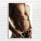 Ripped Physique Sweat & Grit Canvas Print