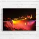 Niagara Falls Illuminated Night Canvas Print