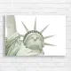 Iconic Statue of Liberty Close-Up Canvas Print