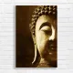 Serene Buddha Face Meditation Canvas Print