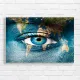 Eye of the World Artistic Canvas Print
