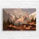 Majestic Bear Mountain Landscape Canvas Print