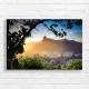 Rio de Janeiro Sunset Christ the Redeemer Canvas Print
