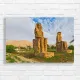 Ancient Colossi of Memnon Egyptian Canvas Print
