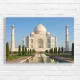 Majestic Taj Mahal Landscape Canvas Print