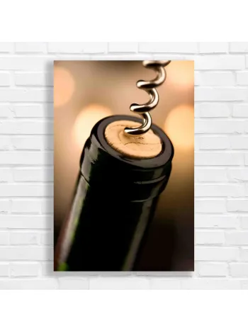 Elegant Wine Opening Canvas Print