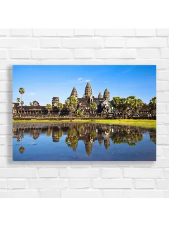 Angkor Wat Serenity Landscape Canvas Print